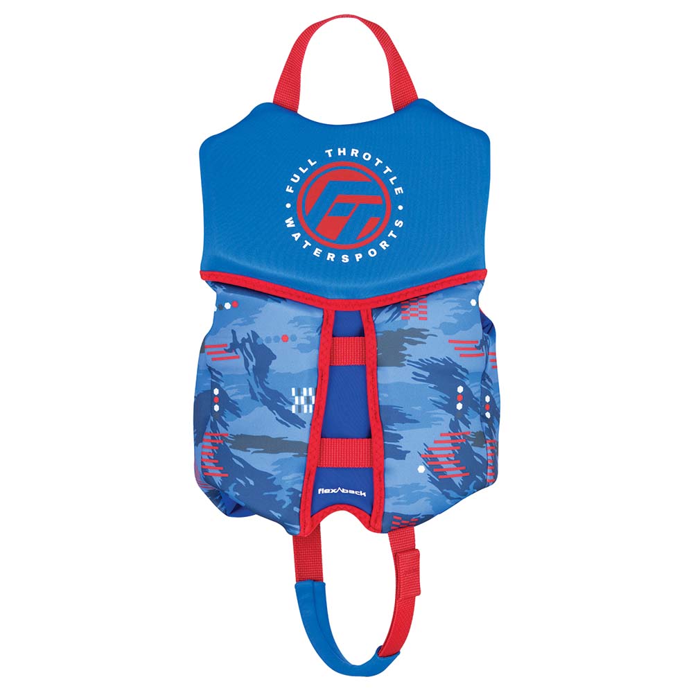 Full Throttle Child Rapid-Dry Flex-Back Life Jacket - Blue [142500-500-001-22] - Premium Life Vests from Full Throttle - Just $47.99! 