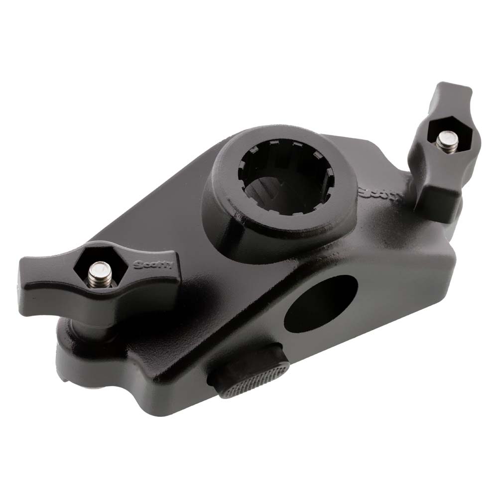 Scotty 0343 Locking Gunnel Track Mount [0343-BK] - Premium Rod Holder Accessories from Scotty - Just $26.99! 