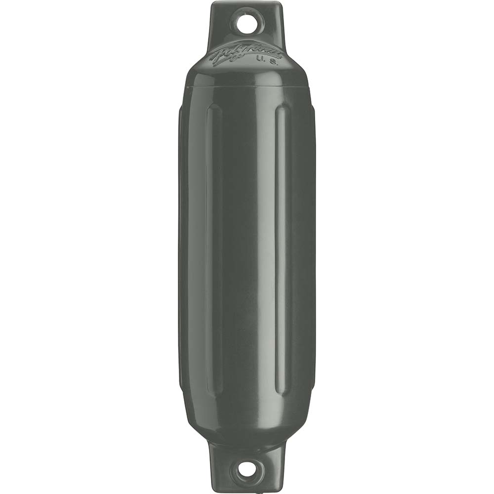 Polyform G-4 Twin Eye Fender 6.5" x 22" - Graphite [G-4-GRAPHITE] - Premium Fenders from Polyform U.S. - Just $34.99! 