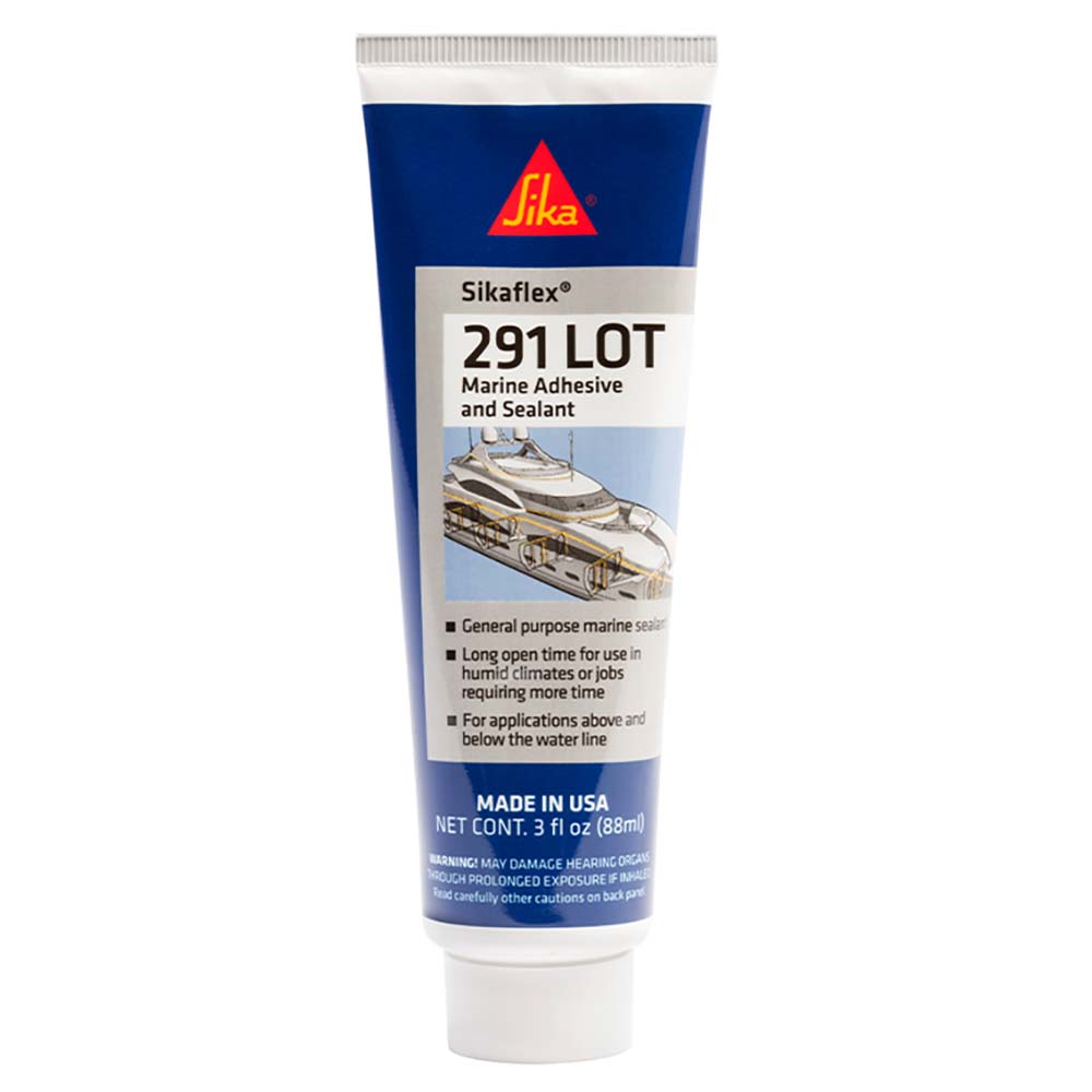 Sika Sikaflex 291 LOT - White - 3oz Tube w/Nozzle [610564] - Premium Adhesive/Sealants from Sika - Just $10.99! Shop now at Boat Gear Depot