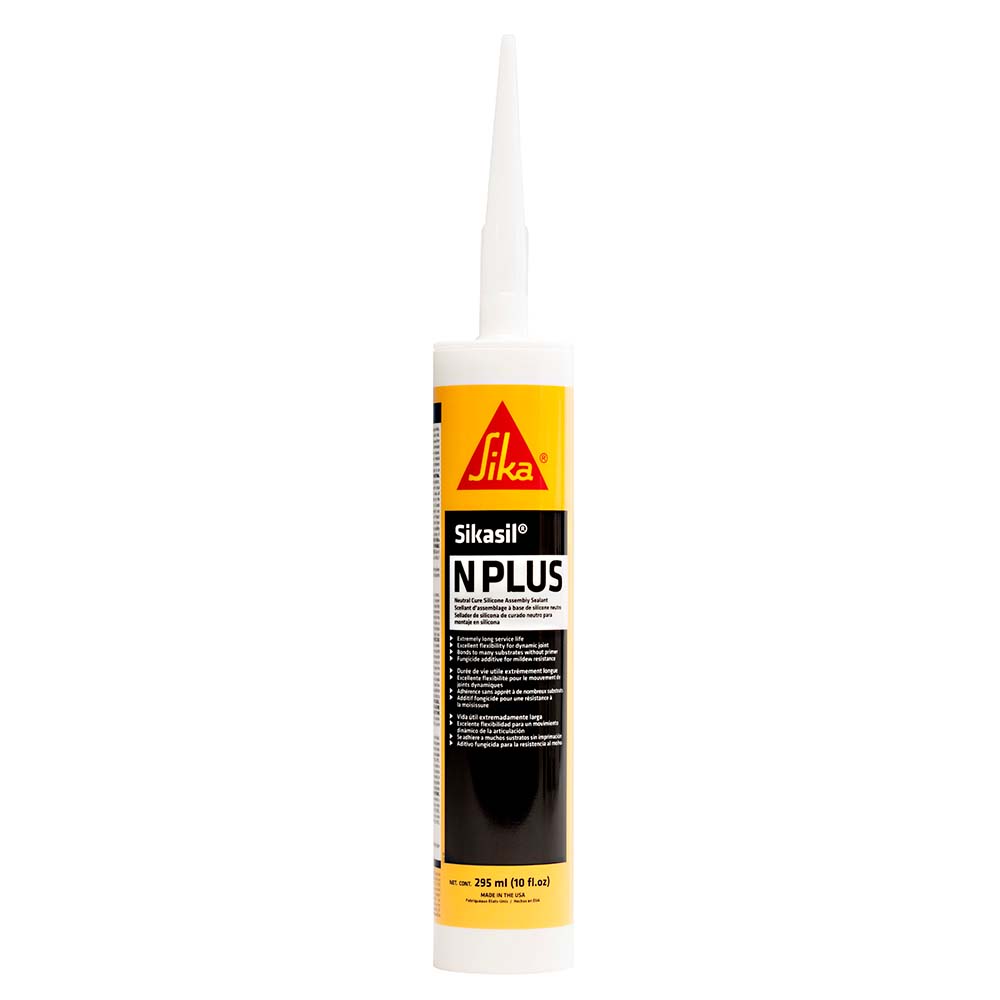 Sika Sikasil-N Plus Clear 10oz w/Nozzle [432053] - Premium Adhesive/Sealants from Sika - Just $12.99! 