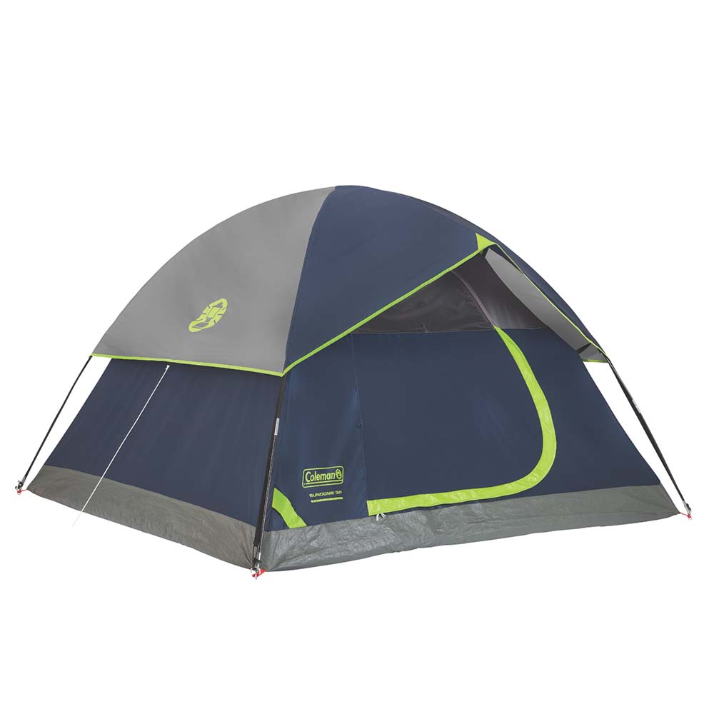 Coleman Sundome Dome Tent 7 x 7 - 3 Person [2000036414] - Premium Tents from Coleman - Just $81.99! 