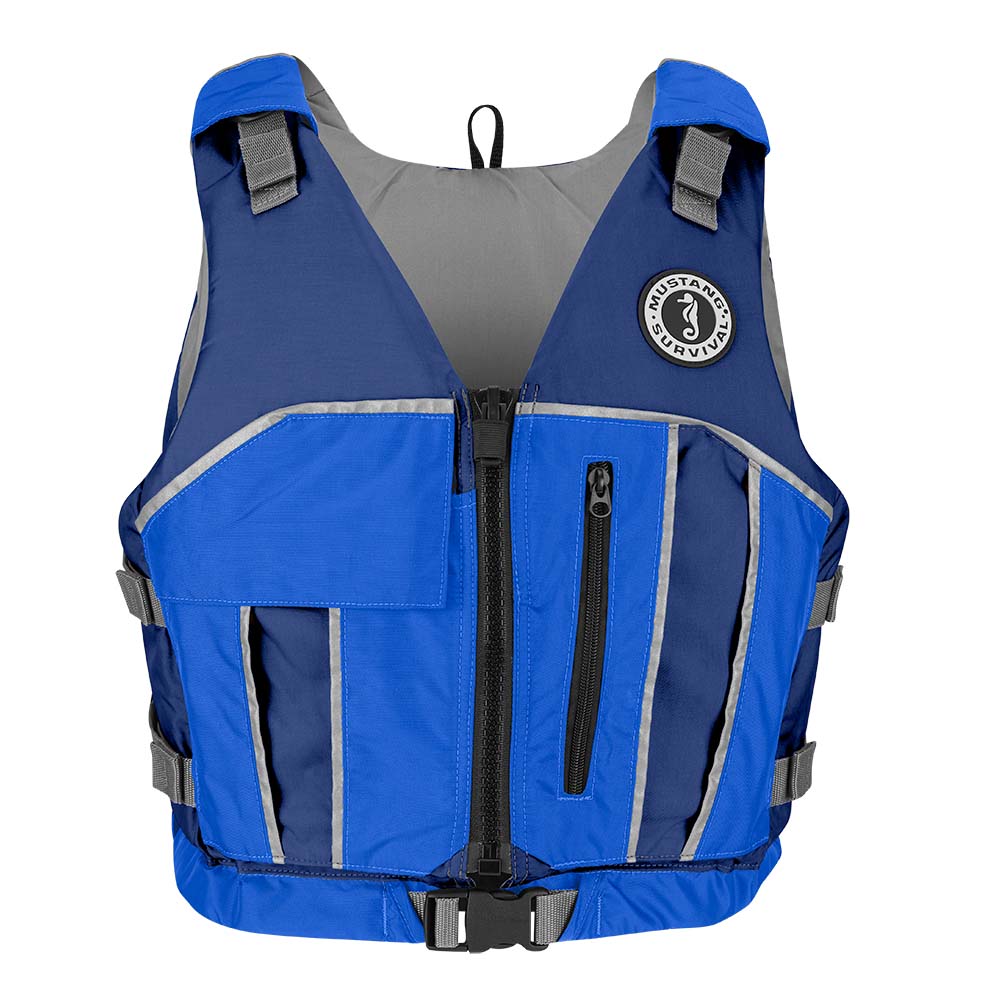 Mustang Reflex Foam Vest - Royal Blue/Navy - Medium/Large [MV7020-190-M/L-216] - Premium Personal Flotation Devices from Mustang Survival - Just $63.99! 