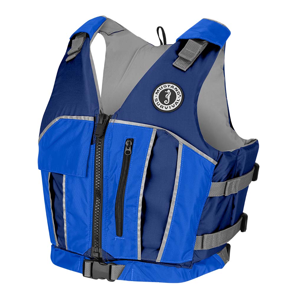 Mustang Reflex Foam Vest - Royal Blue/Navy - Medium/Large [MV7020-190-M/L-216] - Premium Personal Flotation Devices from Mustang Survival - Just $63.99! 