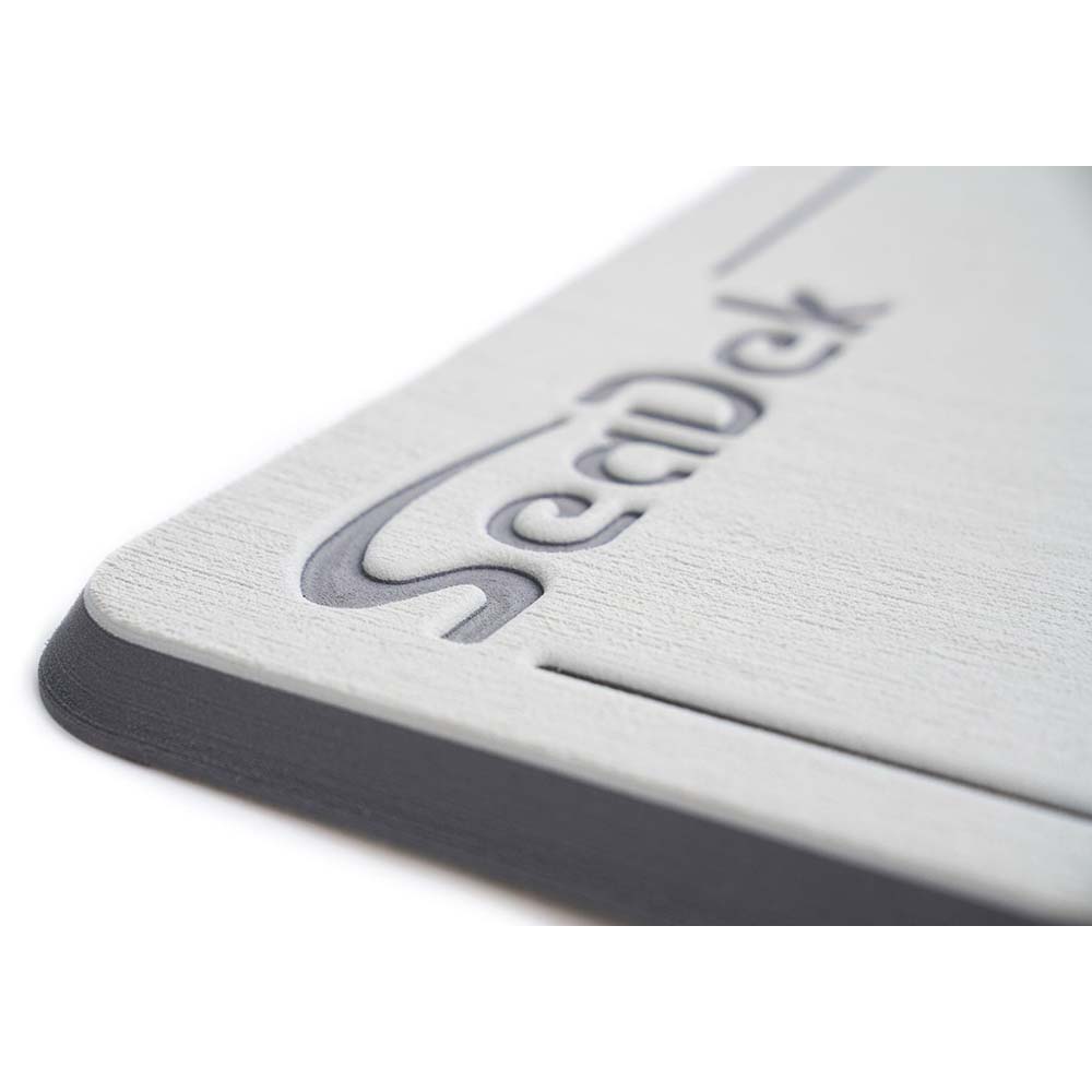 SeaDek Large Helm Pad - Cool Grey/Storm Grey [37926-22516] - Premium Deck / Galley from SeaDek - Just $174.99! Shop now at Boat Gear Depot