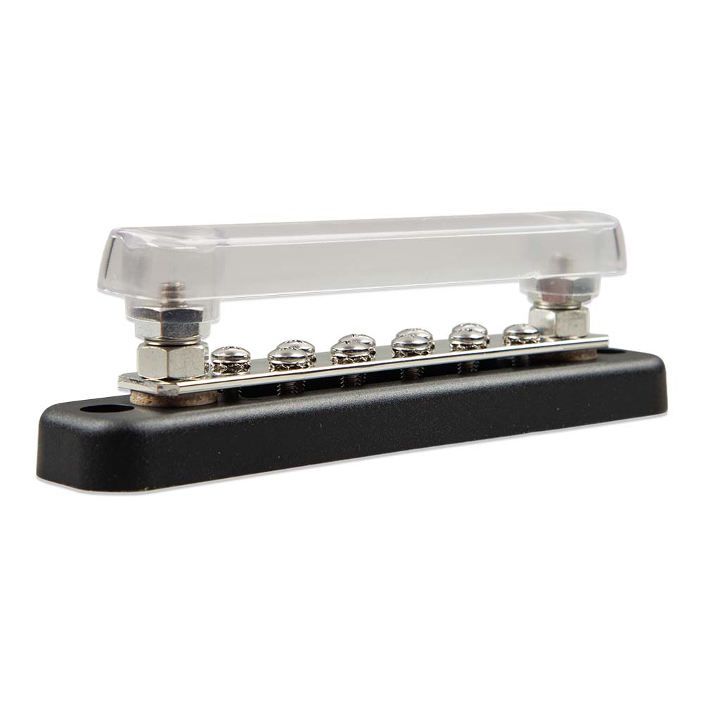 Victron Busbar 150A 2P w/10 Screws  Cover [VBB115021020] - Premium Busbars, Connectors & Insulators from Victron Energy - Just $18.70! 