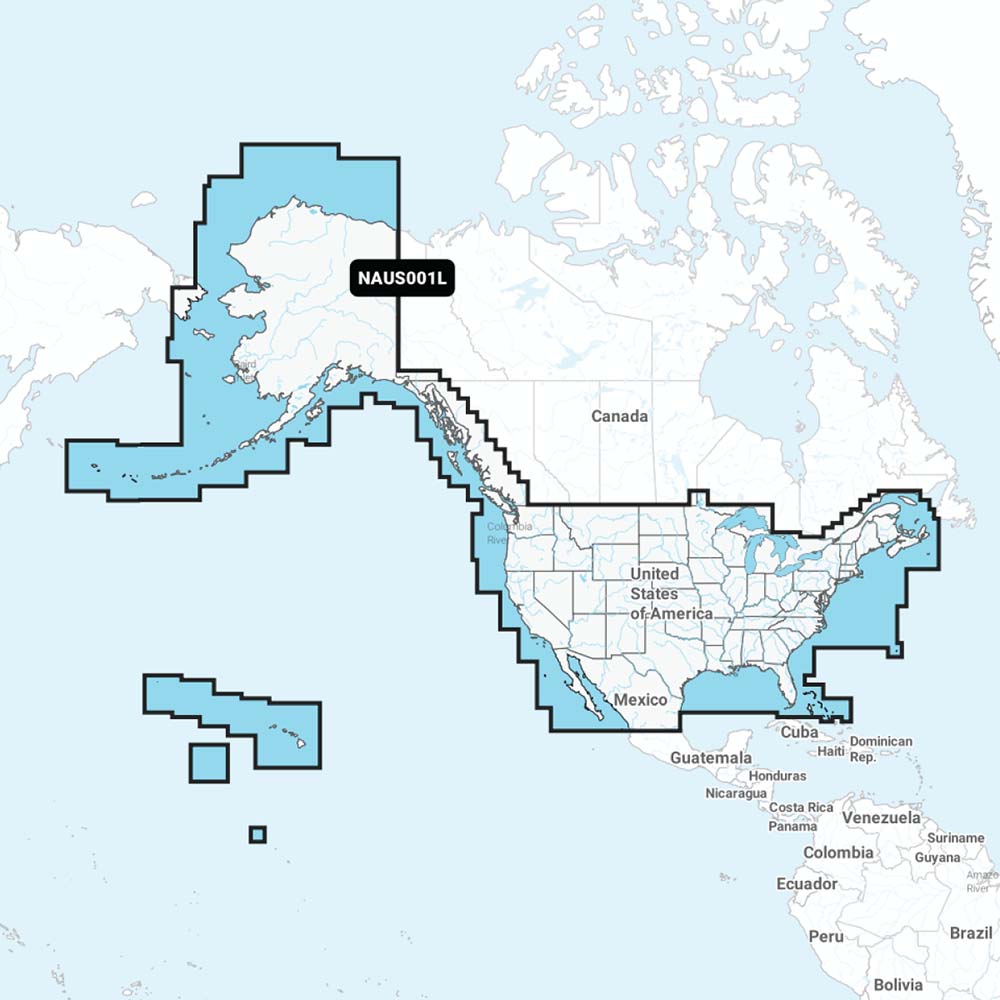 Navionics NAUS001L - U.S.  Coastal Canada - Navionics+ [010-C1366-30] - Premium Navionics + from Navionics - Just $138.99! 