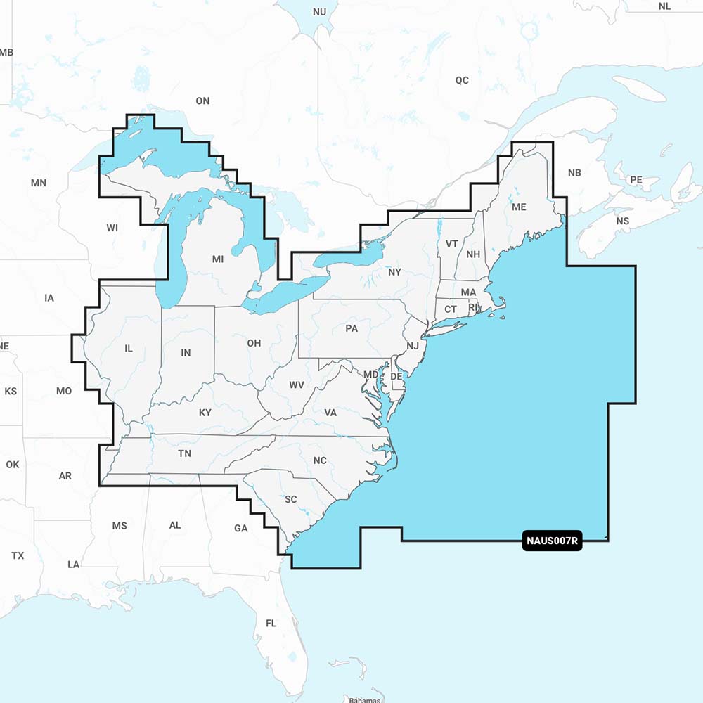 Navionics NAUS007R - U.S. East - Navionics+ [010-C1370-30] - Premium Navionics + from Navionics - Just $92.99! 