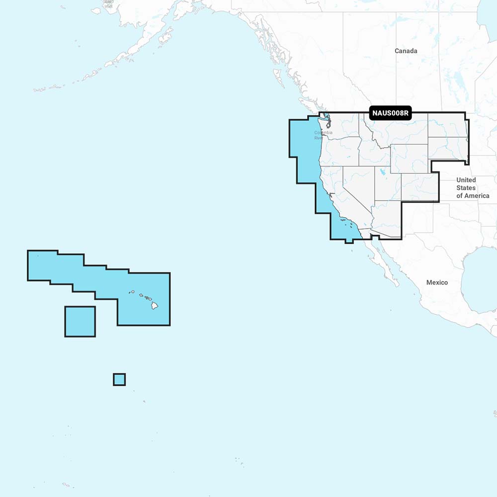 Navionics NAUS008R - U.S. West - Navionics+ [010-C1371-30] - Premium Navionics + from Navionics - Just $92.99! 