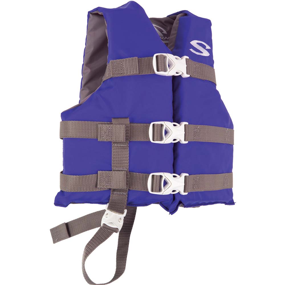 StearnsClassic Series Child Life Jacket - 30-50lbs - Blue/Grey [2159358] - Brand_Stearns, Marine Safety, Marine Safety | Personal Flotation Devices, Paddlesports, Paddlesports | Life Vests - Stearns - Life Vests