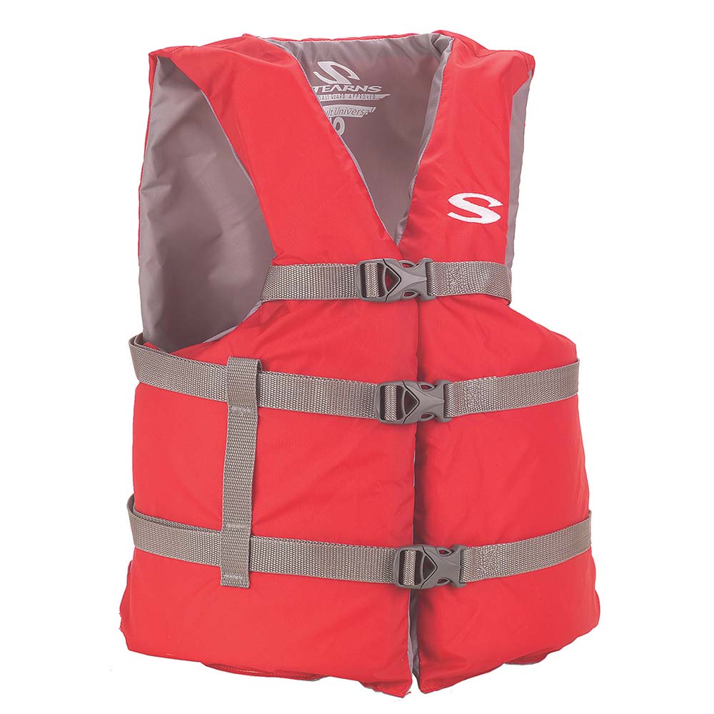 Stearns Classic Series Adult Universal Life Jacket - Red [2159438] - Brand_Stearns, Marine Safety, Marine Safety | Personal Flotation Devices, Paddlesports, Paddlesports | Life Vests - Stearns - Life Vests