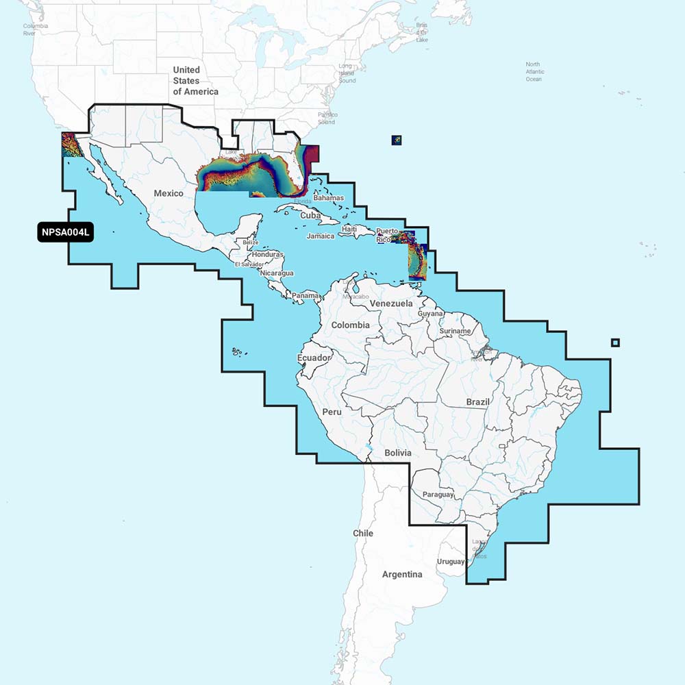 Navionics Platinum+ NPSA004L - Mexico, Caribbean to Brazil [010-C1364-40] - Premium Navionics Platinum Plus from Navionics - Just $354.99! 