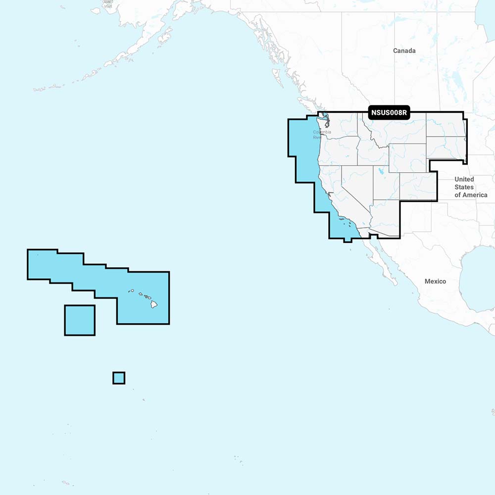 Garmin Navionics+ NSUS008R U.S. West [010-C1292-20] - Premium Garmin Navionics+ from Garmin - Just $92.99! 