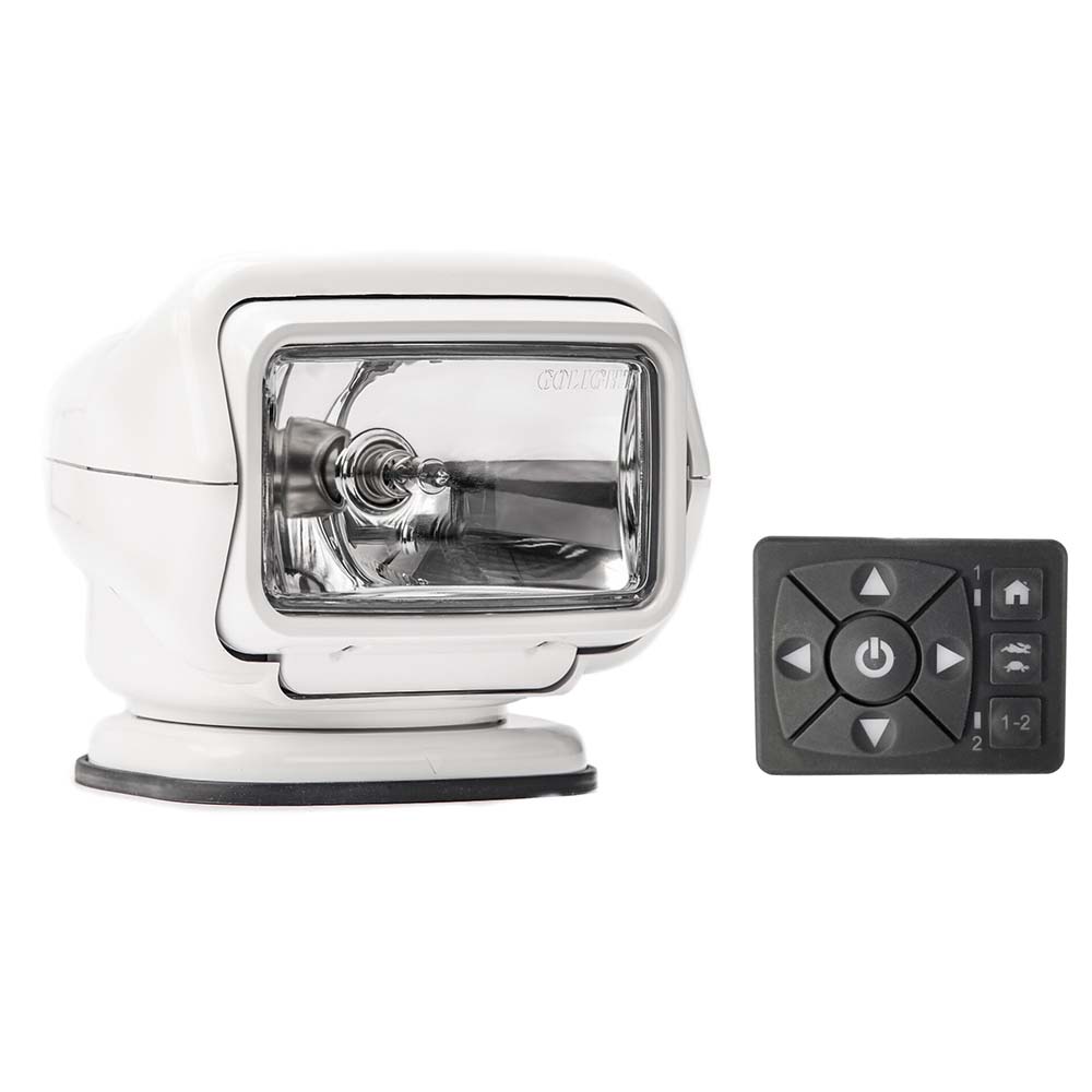 Golight Stryker ST Series Permanent Mount White 12V Halogen w/Hard Wired Dash Mount Remote [3020ST] - Premium Search Lights from Golight - Just $399! 