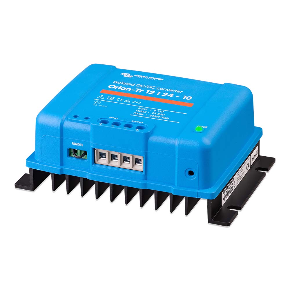 Victron Orion-TR DC-DC Converter - 12 VDC TO 24 VDC - 10A Isolated [ORI122424110] - Premium DC to DC Converters from Victron Energy - Just $113.90! 