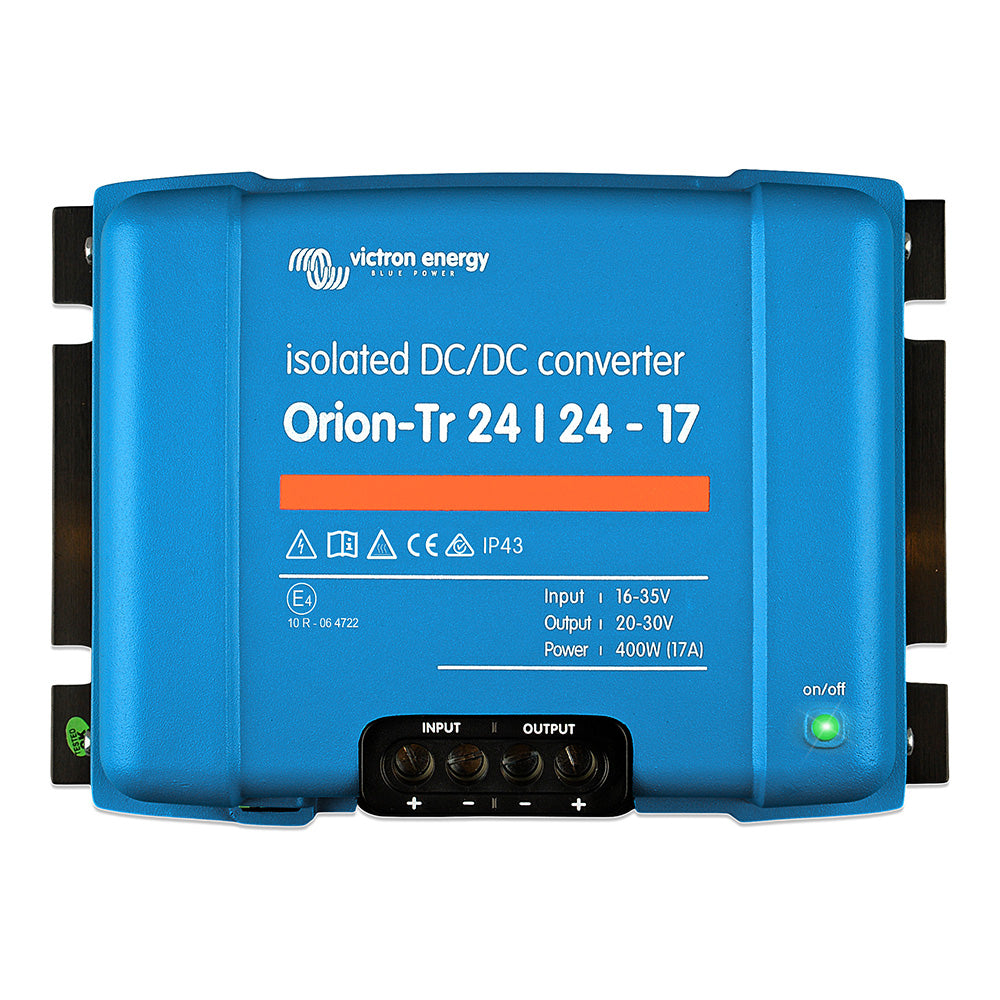 Victron Orion-TR Isolated DC-DC Converter - 24 VDC to 24 VDC - 400W - 17AMP [ORI242441110] - Premium DC to DC Converters from Victron Energy - Just $201.45! 