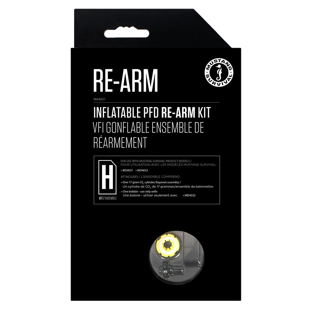 Mustang Re-Arm Kit H 17g - Automatic/Manual [MA4031-0-0-101] - Premium Accessories from Mustang Survival - Just $30.99! 