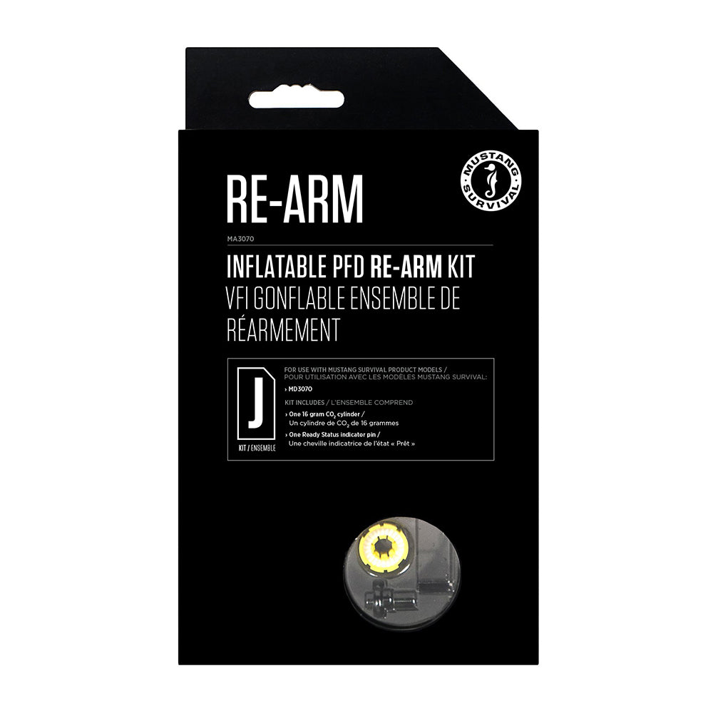 Mustang Re-Arm Kit J 16g - Manual [MA3070-0-0-101] - Premium Accessories from Mustang Survival - Just $17.99! 