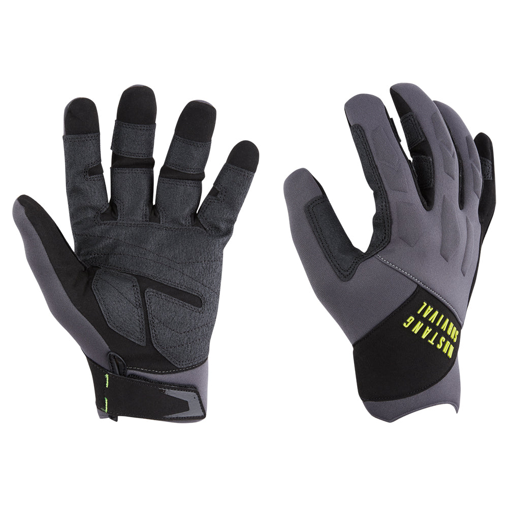 Mustang EP 3250 Full Finger Gloves - Grey/Black - Large [MA600502-262-L-267] - Premium Apparel from Mustang Survival - Just $44.99! 