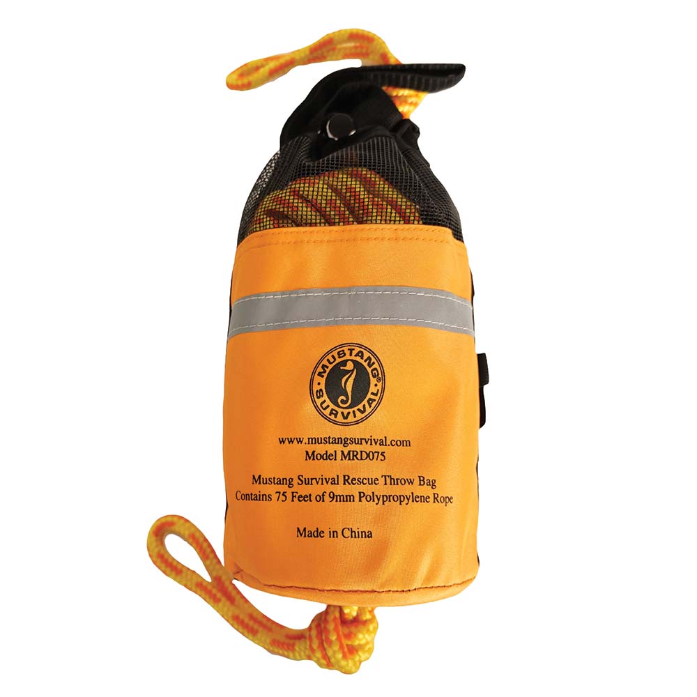 Mustang Throw Bag - 75 Rope [MRD075-0-0-215] - Premium Accessories from Mustang Survival - Just $55.99! 