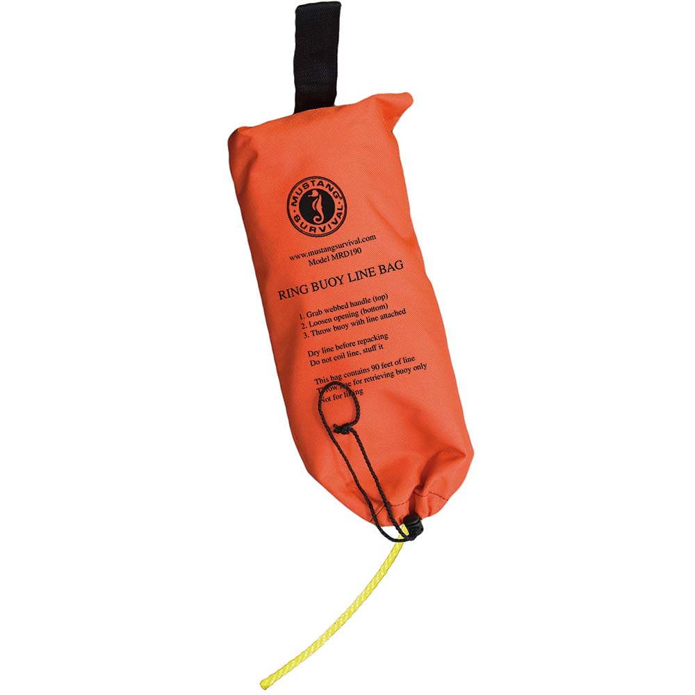 Mustang Ring Buoy Throw Bag - 90 Rope [MRD190-0-0-215] - Premium Accessories from Mustang Survival - Just $44.99! 