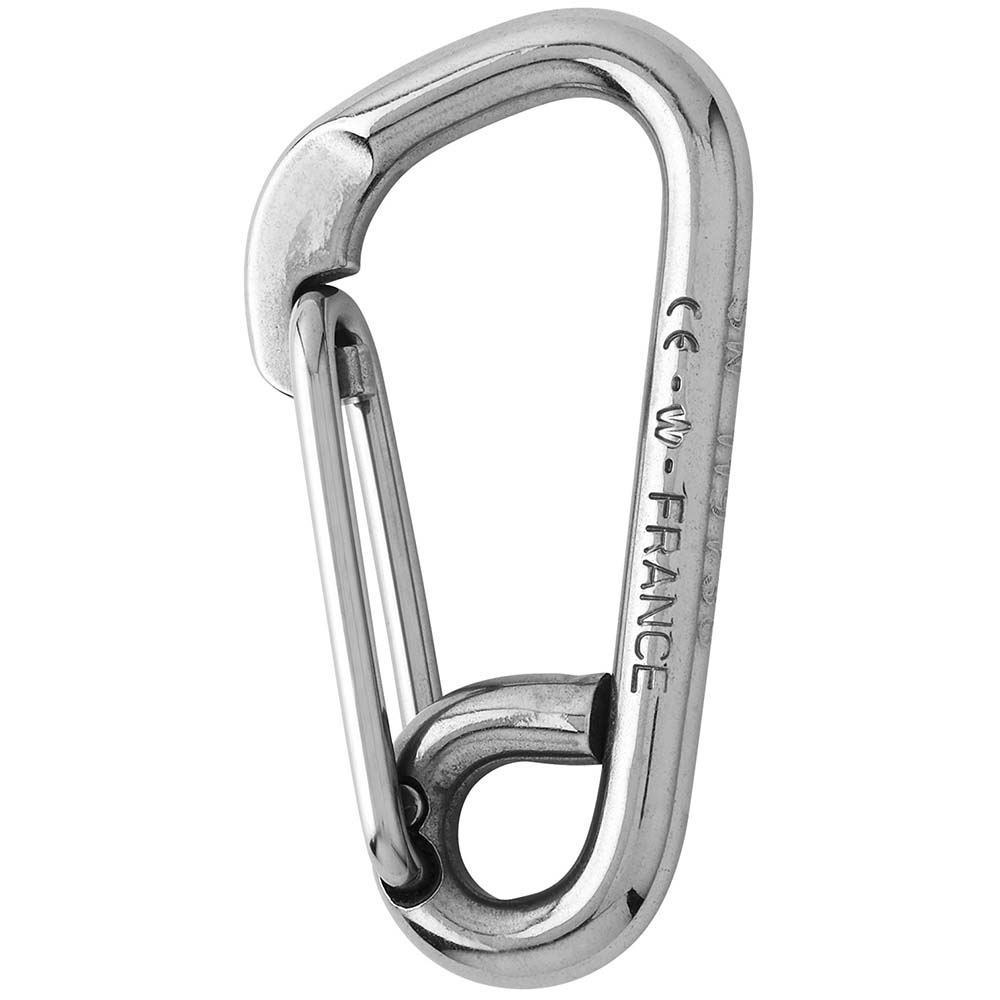 Wichard Asymmetric Carbine Hook - Length 80mm - 5/16" [02325] - Premium Hardware from Wichard Marine - Just $32.99! 