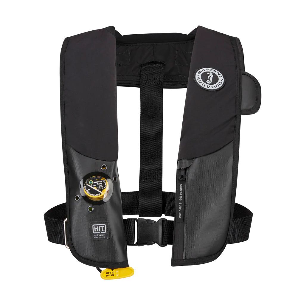 Mustang HIT Hydrostatic Inflatable PFD - Black - Automatic/Manual [MD318302-13-0-202] - Premium Personal Flotation Devices from Mustang Survival - Just $279.99! 