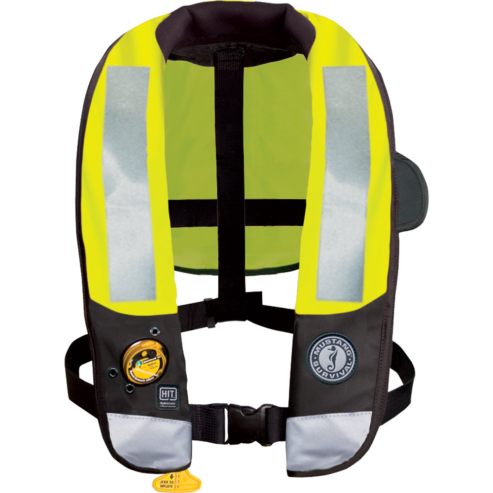 Mustang HIT High Visibility Inflatable PFD - Fluorescent Yellow/Green - Automatic/Manual [MD3183T3-239-0-202] - Premium Personal Flotation Devices from Mustang Survival - Just $368.99! 