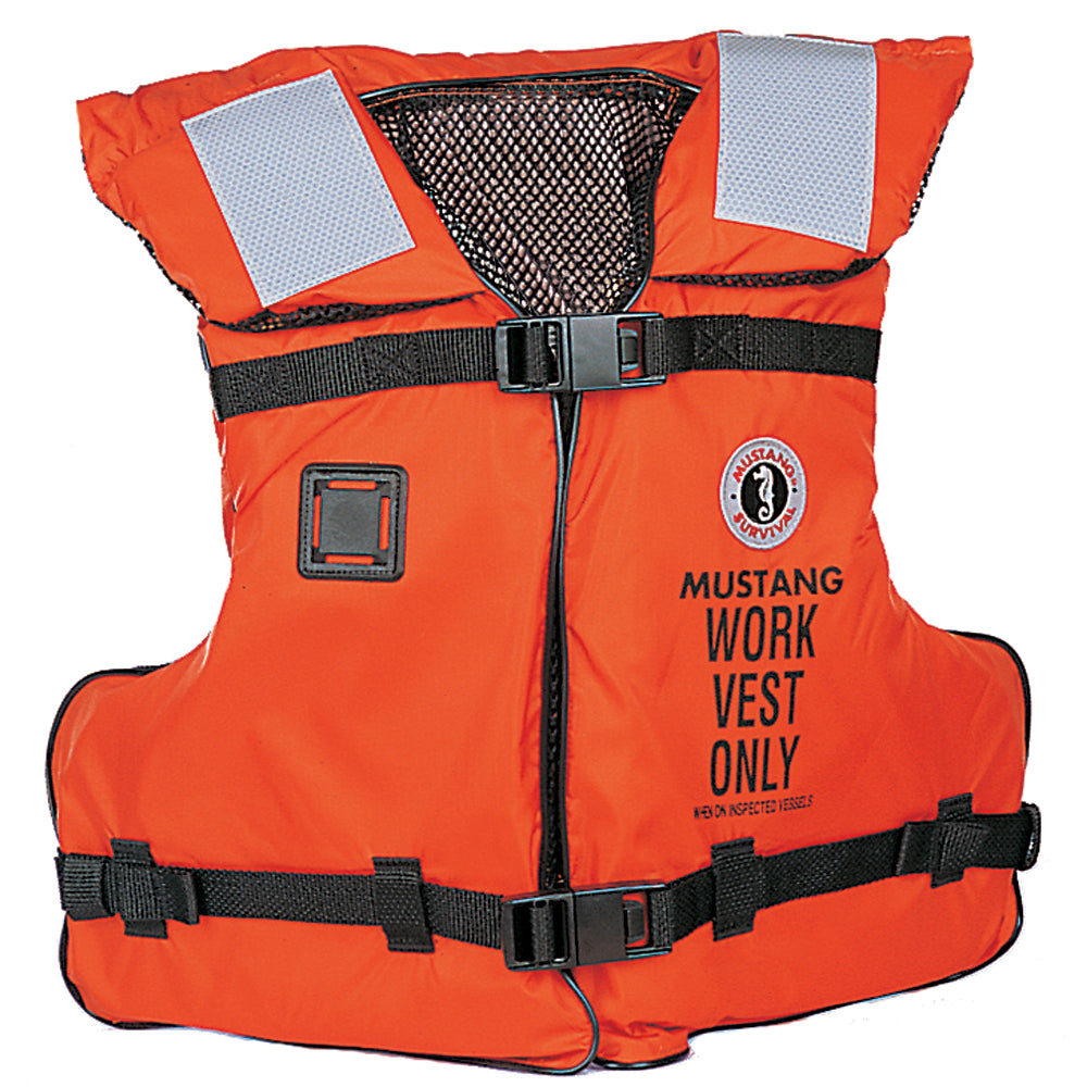 Mustang Type III/V Work Vest - Orange - Adult Universal [MV3192-2-0-16] - Premium Personal Flotation Devices from Mustang Survival - Just $101.99! 