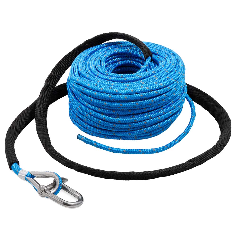 TRAC Outdoors Anchor Rope - 3/16" x 100 w/SS Shackle [69080] - Premium Anchoring Accessories from TRAC Outdoors - Just $21.99! 