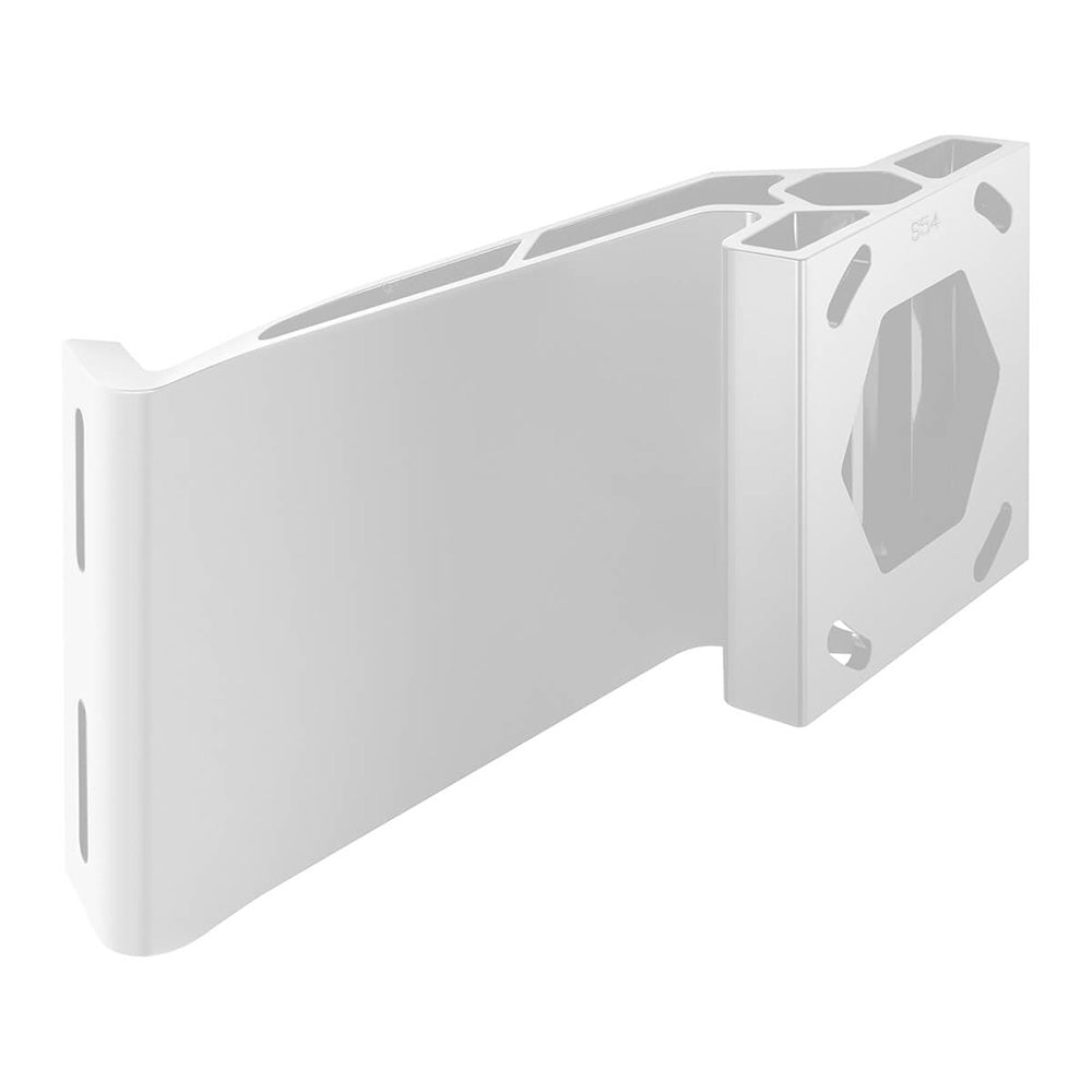 Minn Kota Raptor Jack Plate Adapter Bracket - Starboard - 5" Setback - 4" Rise - White [1810382] - Premium Anchoring Accessories from Minn Kota - Just $338.99! 