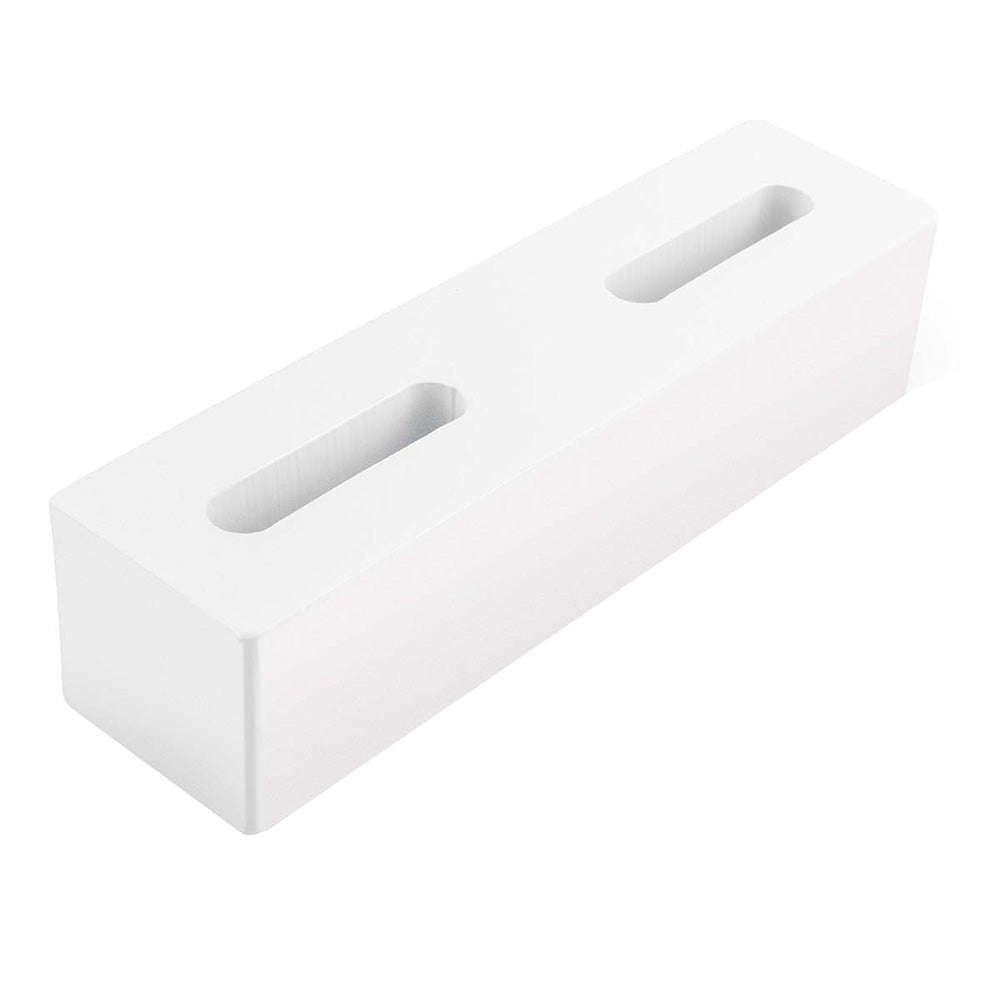 Minn Kota Raptor Adapter Bracket 2" Spacer - White [1810357] - Premium Anchoring Accessories from Minn Kota - Just $109.99! Shop now at Boat Gear Depot