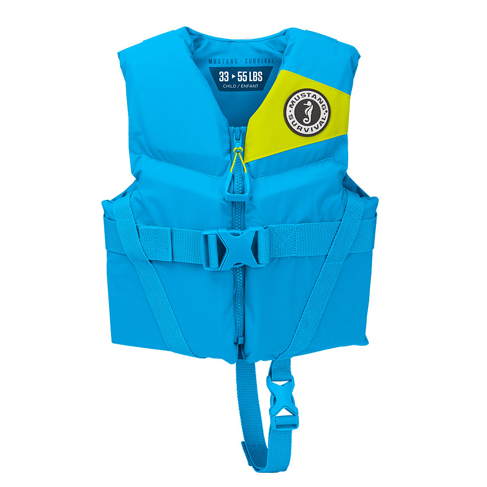 Mustang Child REV Foam Vest - Blue - Child [MV3565-268-0-206] - Premium Personal Flotation Devices from Mustang Survival - Just $59.99! 