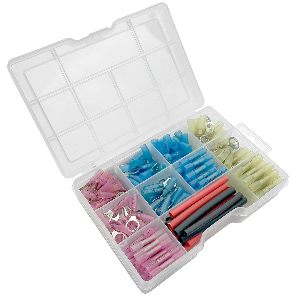 T-H Marine Heat Shrink Connector Kit *200-Piece [BE-EL-31640-DP] - Premium Accessories from T-H Marine Supplies - Just $48.99! 