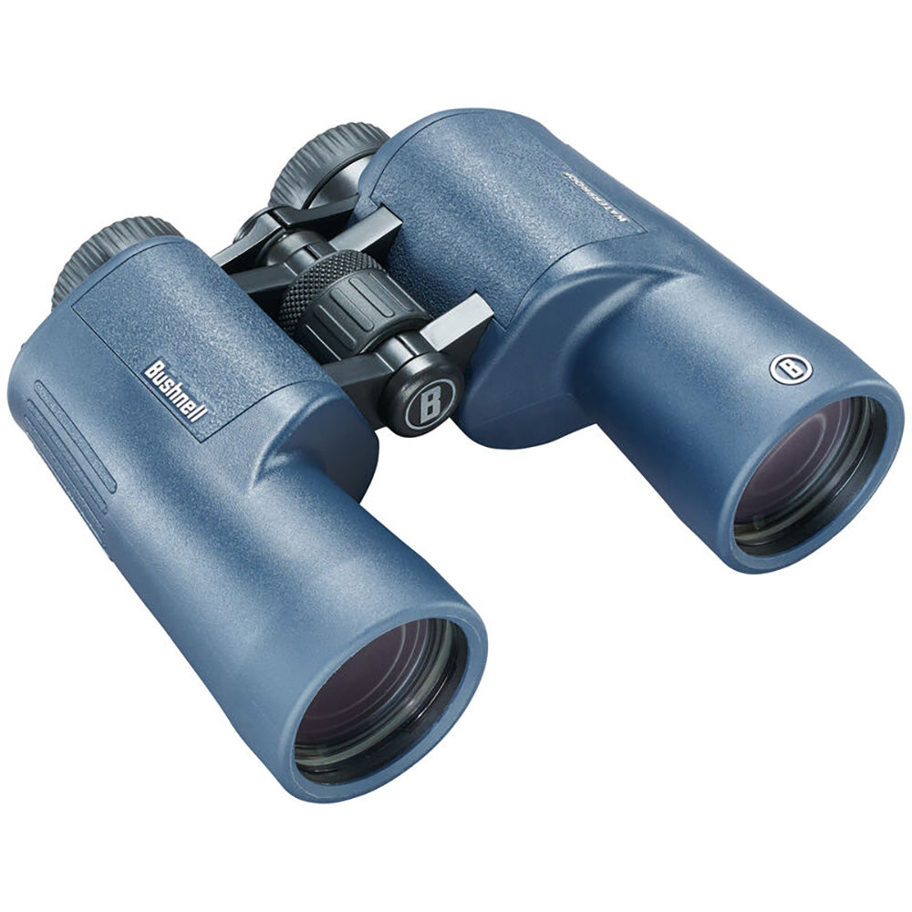 Bushnell 7x50mm H2O Binocular - Dark Blue Porro WP/FP Twist Up Eyecups [157050R] - Premium Binoculars from Bushnell - Just $129.99! 