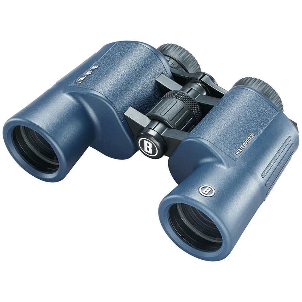 Bushnell 12x42mm H2O Binocular - Dark Blue Porro WP/FP Twist Up Eyecups [134212R] - Premium Binoculars from Bushnell - Just $122.99! 