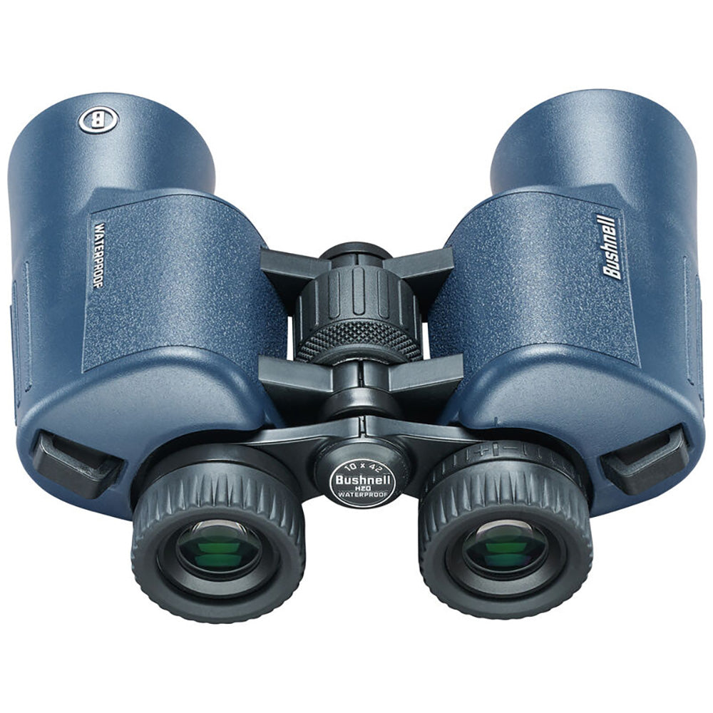 Bushnell 12x42mm H2O Binocular - Dark Blue Porro WP/FP Twist Up Eyecups [134212R] - Premium Binoculars from Bushnell - Just $122.99! 