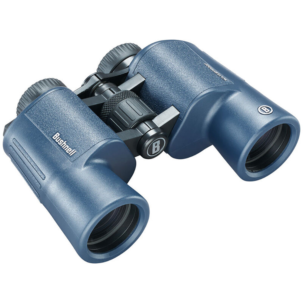 Bushnell 12x42mm H2O Binocular - Dark Blue Porro WP/FP Twist Up Eyecups [134212R] - Premium Binoculars from Bushnell - Just $122.99! 