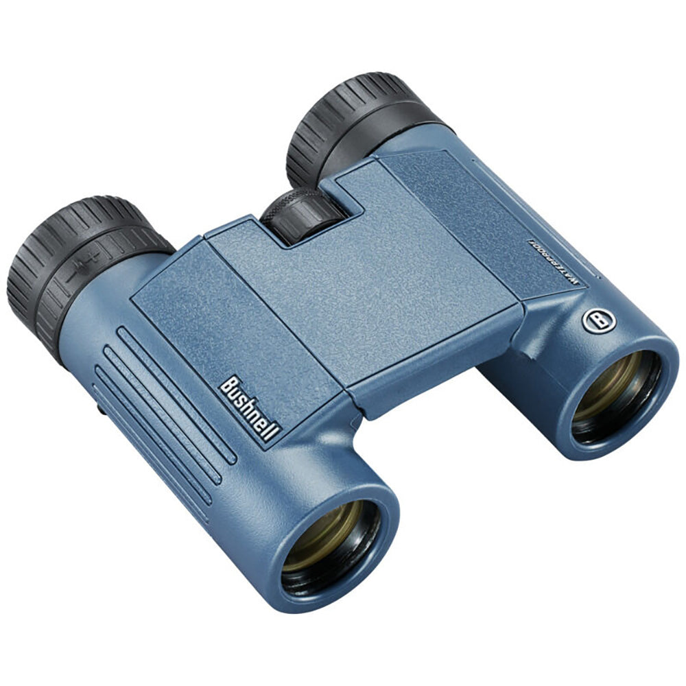 Bushnell 12x25mm H2O Binocular - Dark Blue Roof WP/FP Twist Up Eyecups [132105R] - Premium Binoculars from Bushnell - Just $73.99! 