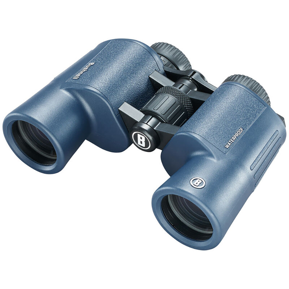 Bushnell 10x42mm H2O Binocular - Dark Blue Porro WP/FP Twist Up Eyecups [134211R] - Premium Binoculars from Bushnell - Just $116.99! 