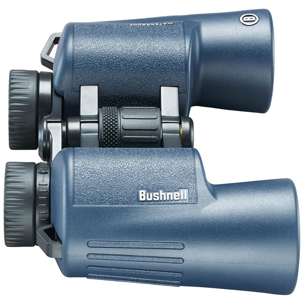 Bushnell 10x42mm H2O Binocular - Dark Blue Porro WP/FP Twist Up Eyecups [134211R] - Premium Binoculars from Bushnell - Just $116.99! 