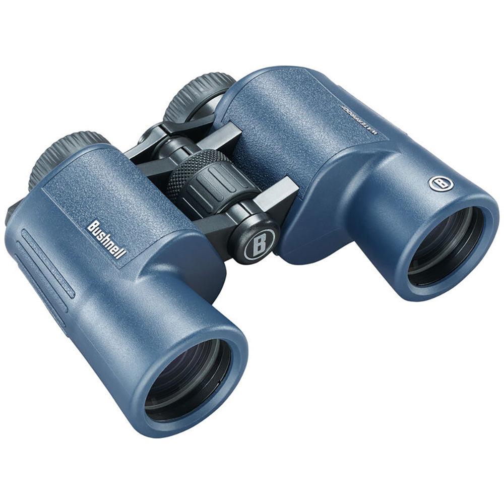 Bushnell 10x42mm H2O Binocular - Dark Blue Porro WP/FP Twist Up Eyecups [134211R] - Premium Binoculars from Bushnell - Just $116.99! 