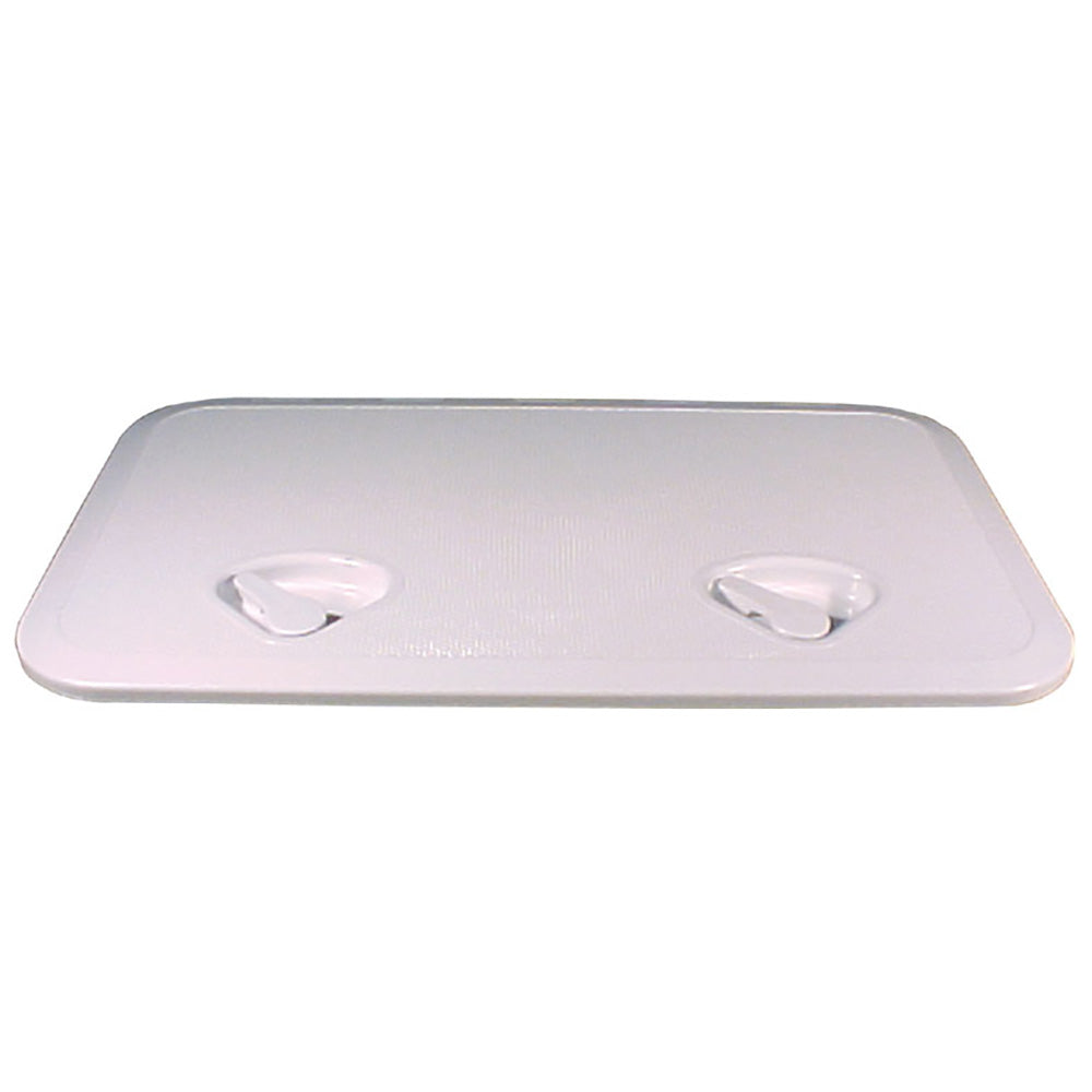 Beckson 14" x 24" Flush Hatch White - ASA Material - Acrylonitrile Styrene Acrylate [HT1424AW] - Premium Hatches from Beckson Marine - Just $189.99! 