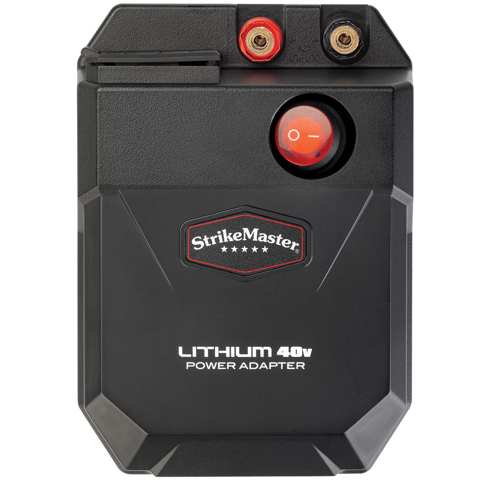 StrikeMaster Lithium 40V Power Adapter [LFV-12VA] - Premium Ice Augers from StrikeMaster - Just $68.99! 