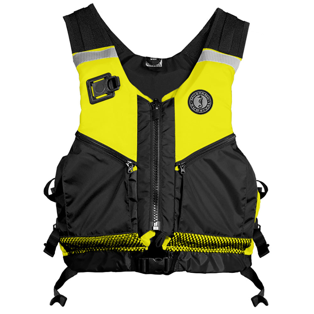 Mustang Operations Support Water Rescue Vest - Fluorescent Yellow/Green/Black - Medium/Large [MRV050WR-251-M/L-216] - Premium Personal Flotation Devices from Mustang Survival - Just $115.99! 