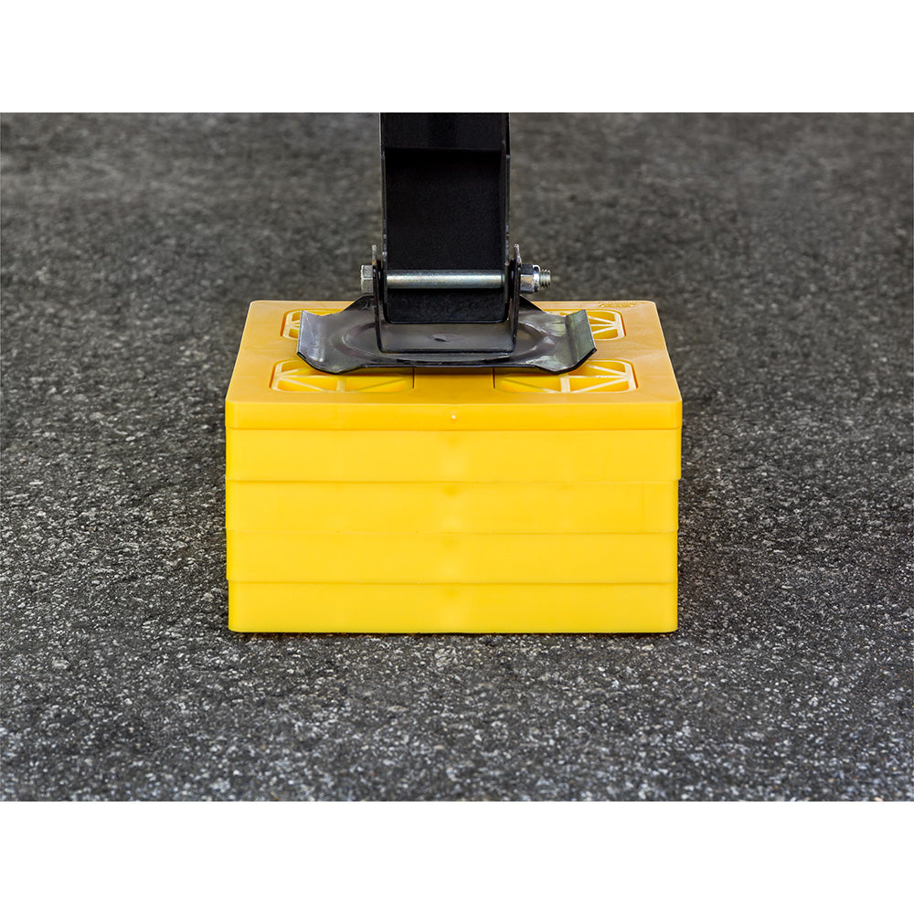 Camco FasTen Leveling Blocks w/T-Handle - 2x2 - Yellow *10-Pack [44512] - Premium Hitches & Accessories from Camco - Just $41.99! 