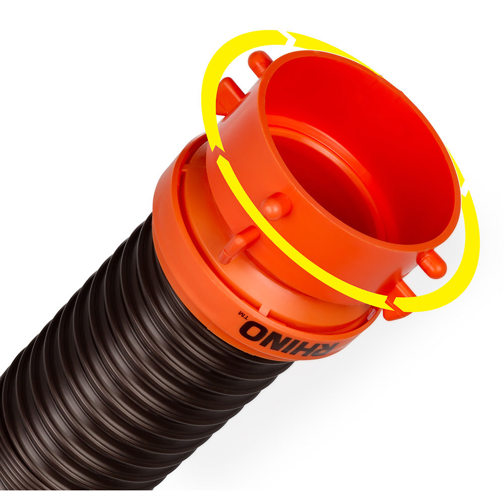 Camco RhinoFLEX 5 Sewer Hose Extension w/Swivel Bayonet  Lug [39765] - Premium Sanitation from Camco - Just $19.99! 