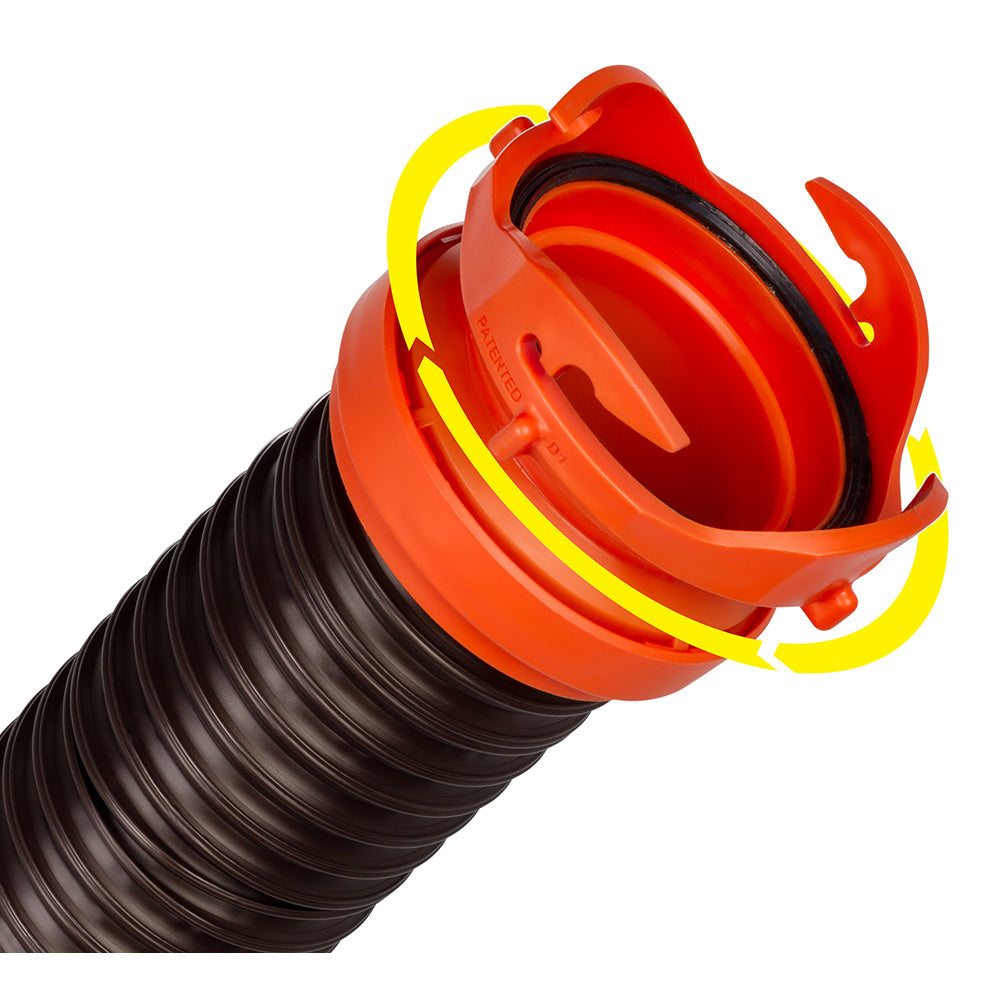 Camco RhinoFLEX 5 Sewer Hose Extension w/Swivel Bayonet  Lug [39765] - Premium Sanitation from Camco - Just $19.99! 