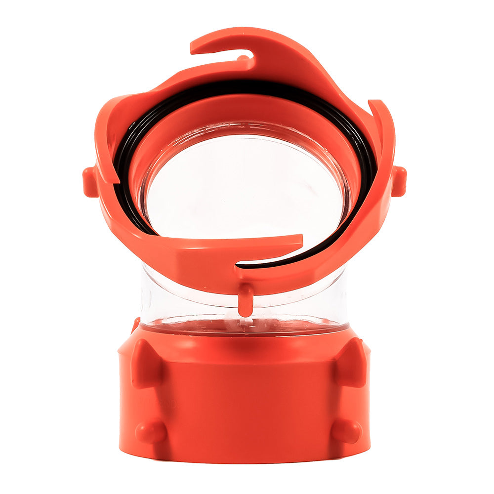 Camco RhinoFLEX 45-Degree Swivel Fitting Clear [39847] - Premium Sanitation from Camco - Just $6.99! 