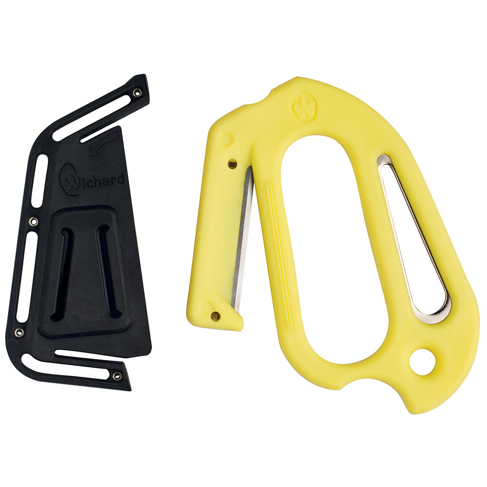 Wichard Offshore Rescue Line Cutter - Fluorescent [10193] - Premium Accessories from Wichard Marine - Just $40.99! 